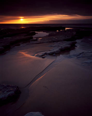 Nash Point last light